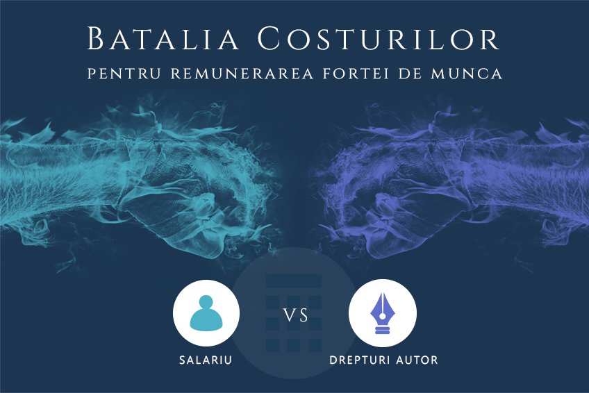 Costurile remunerarii fortei de munca prin contract individual de munca versus drepturi de autor