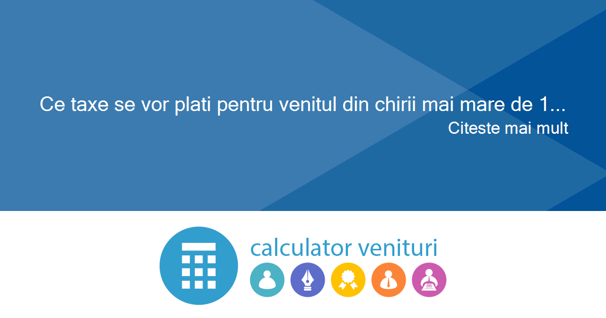 Calculator taxe pfa 2020 Calculator taxe pfa 2020